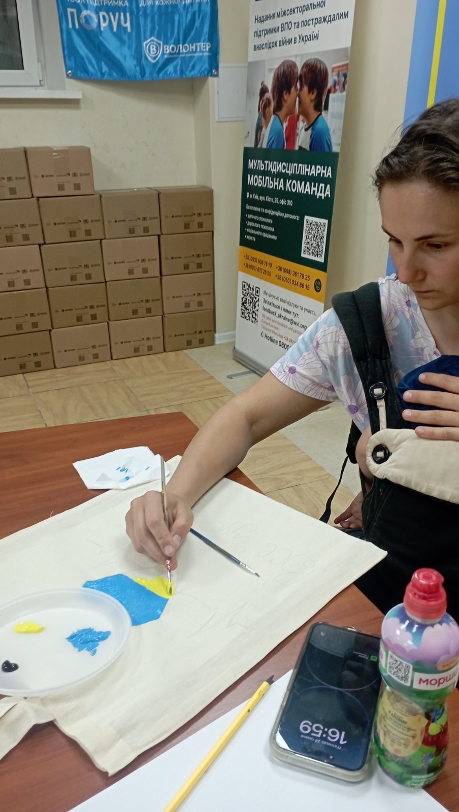 Taller familiar de pintura de bolsas shopper - 8