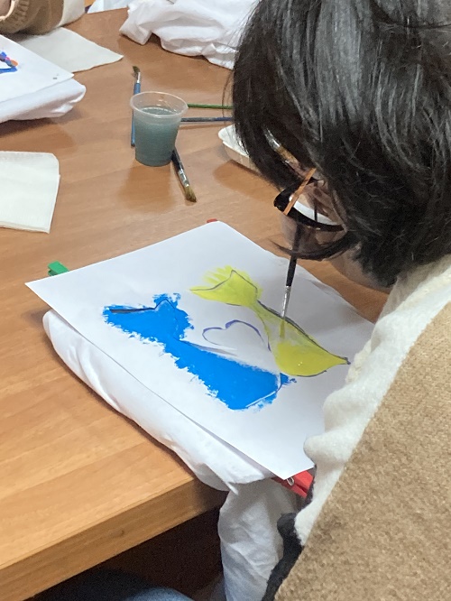 Taller de pintura sobre camisetas - 4