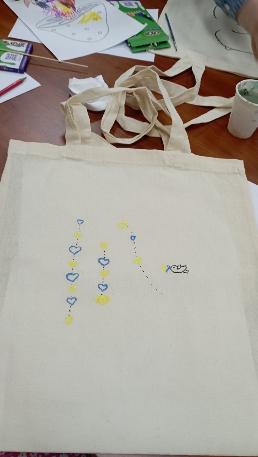 Taller familiar de pintura de bolsas shopper - 7